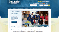 Desktop Screenshot of embroidme-lasvegas.com
